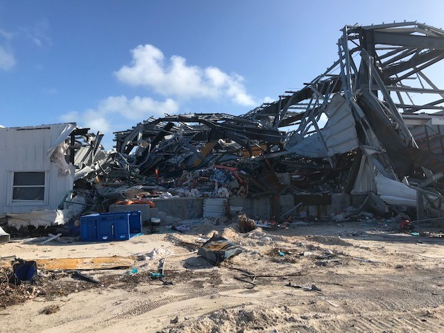 2019 Major Hurricane damages Bahamas